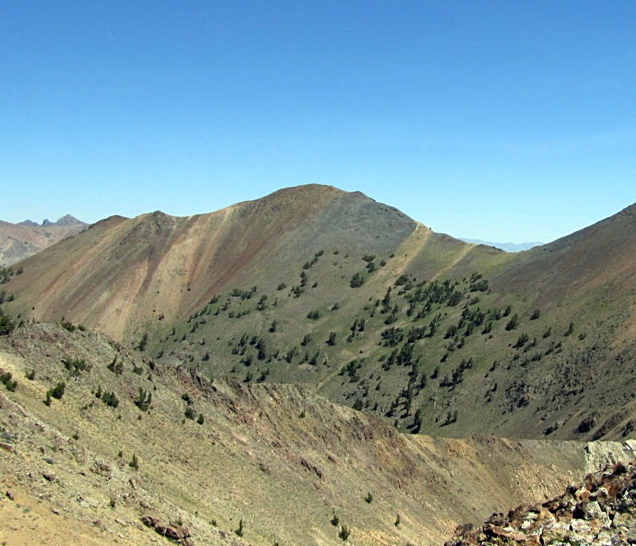 Pion Peak from Argosy Peak. George Reinier Photo 