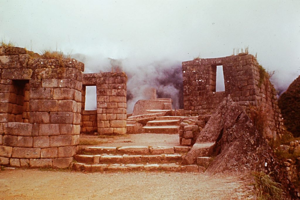 Machu Picchu is noted for it's fantastic stone work and remote location.