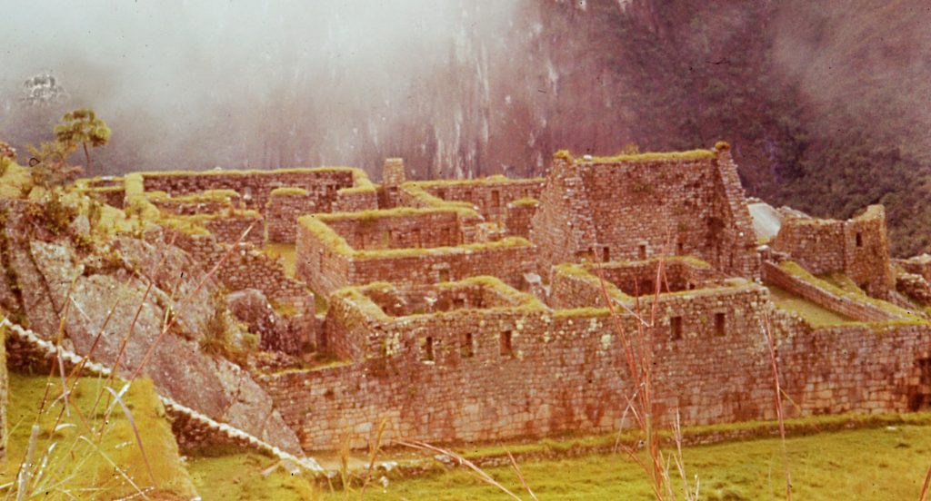 Machu Picchu.