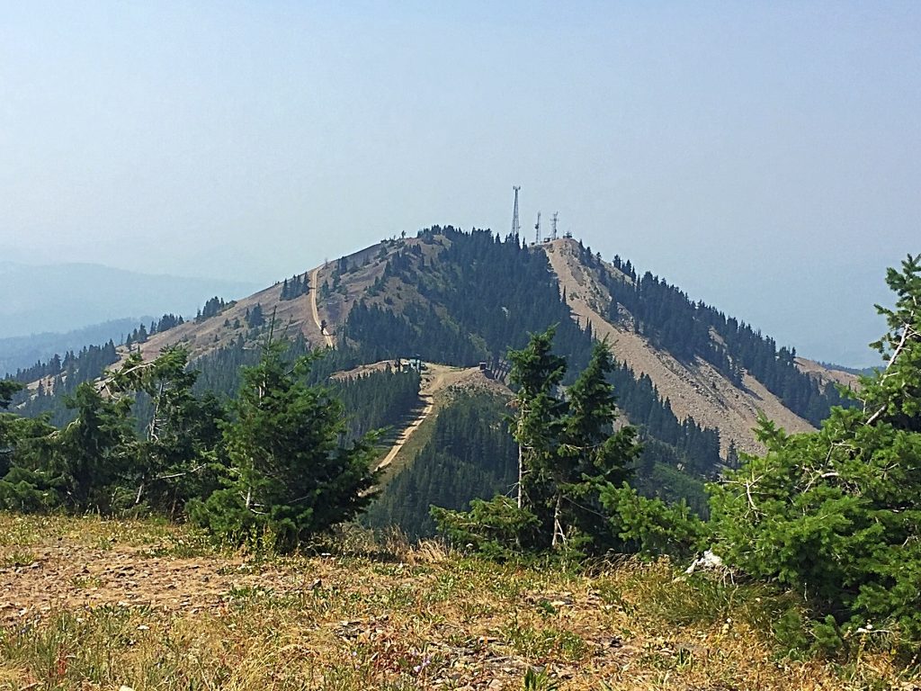 Wardner Peak from Kellog Peak.