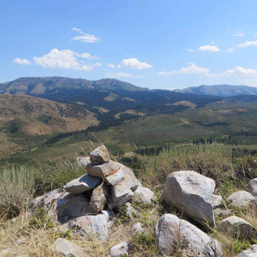 Summit of Peak 6582. Steve Mandella photo. 