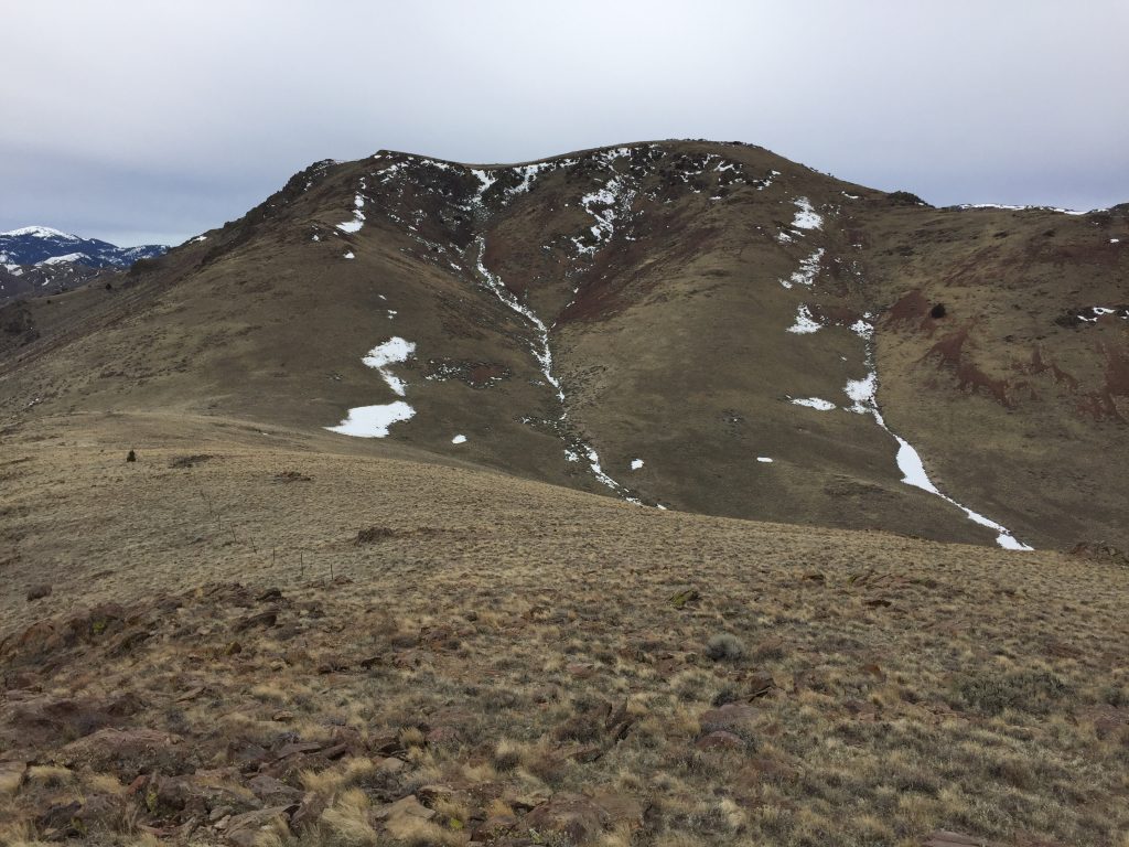 Peak 5591 from Federal Butte.