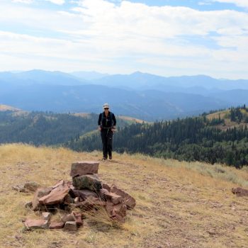 The summit of Peak 7834. Steve Mandella photo. 