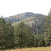 Peak 7906 from Squirrel Mountain. Steve Mandella Photo.