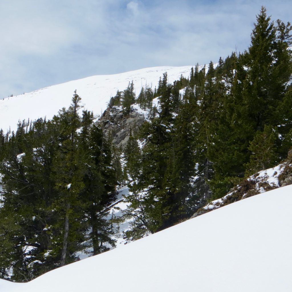 Approaching the summit from the Southeast Ridge. Steve Mandella photo.