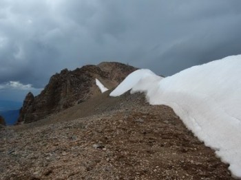 The last stretch to the summit.