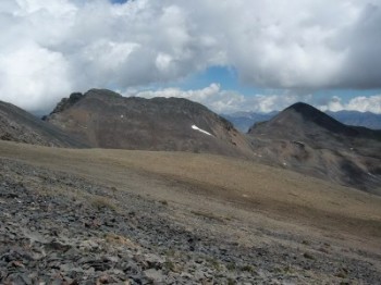 Looking east to Peak 10571.