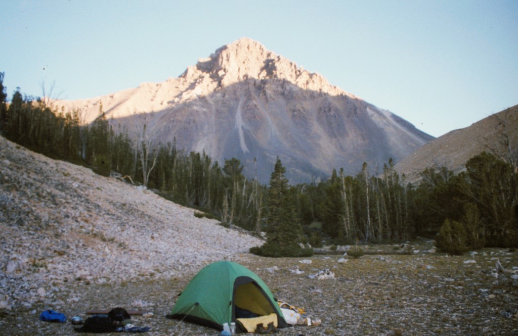 Leatherman Peak from Sawmill Pass.