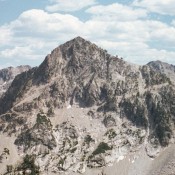 Mount Everly from Blacknose Peak.