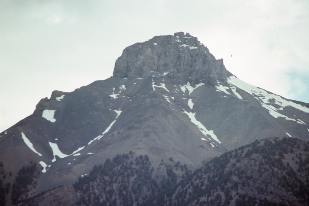 Mount McCaleb from near Mackay, Idaho.