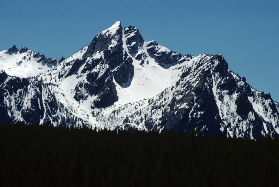 Mount McGowan from ID-75.
