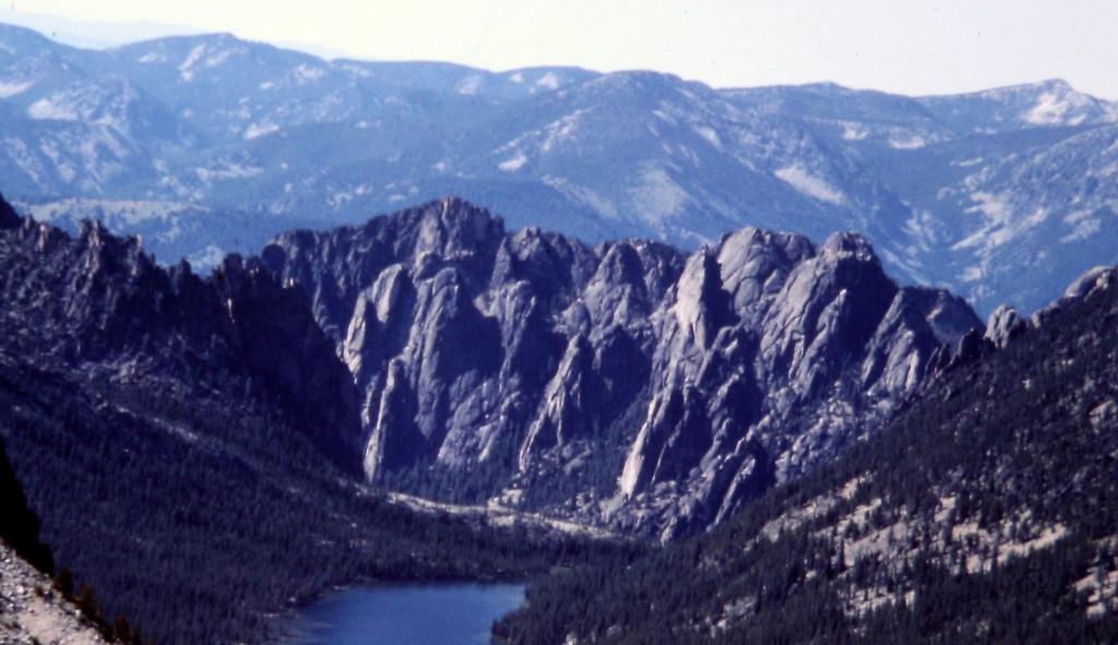 This photo has a bit steeper angle. The Litner Group of granite formations is an enticing looking group of granite formations. I have never met a climber who had visited the area.