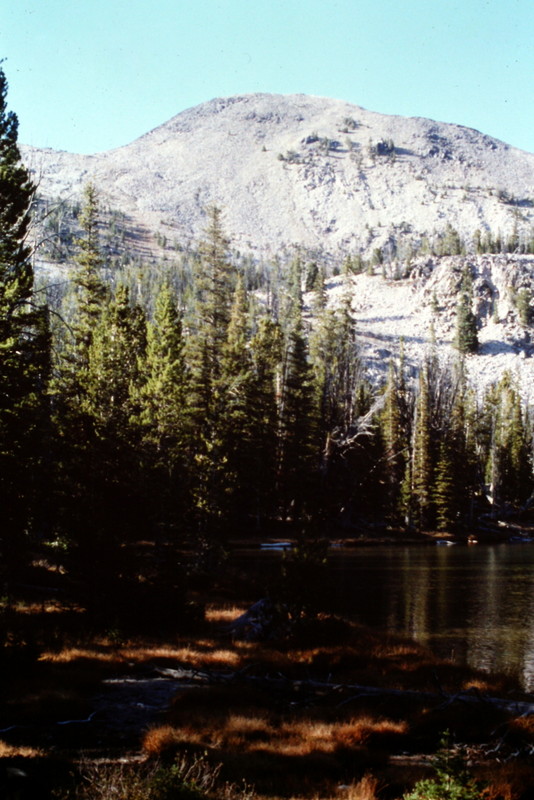 Taylor Mountain from Hat Creek Lakes.