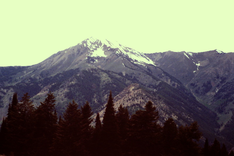 Grays Peak from Swede Peak.