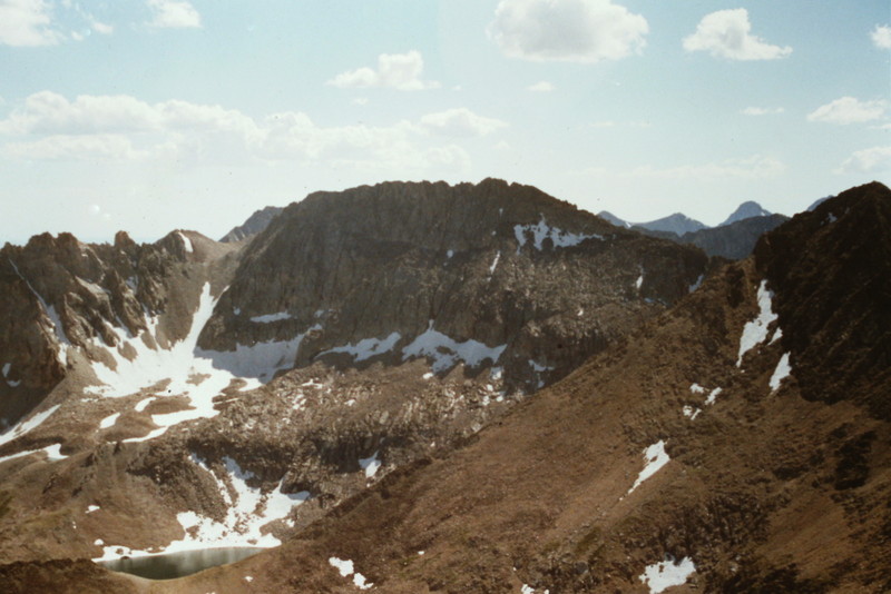 Standhope Peak from Altair Peak.