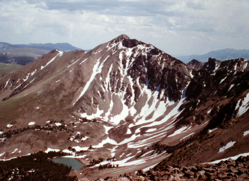 Eighteenmile Peak from Cottonwood Peak.