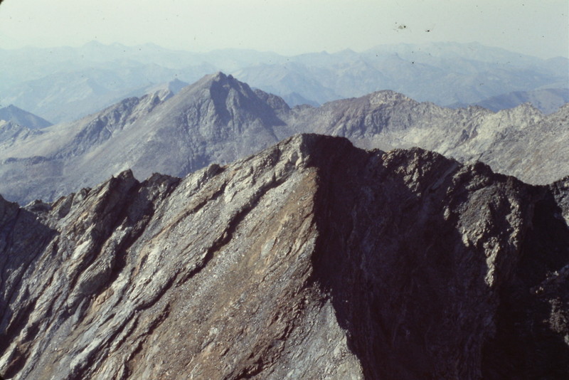 Duncan Peak viewed from Hyndman Peak.