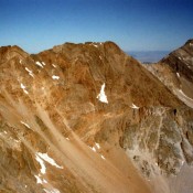 Peak 11967 and Idaho from White Cap Mountain.