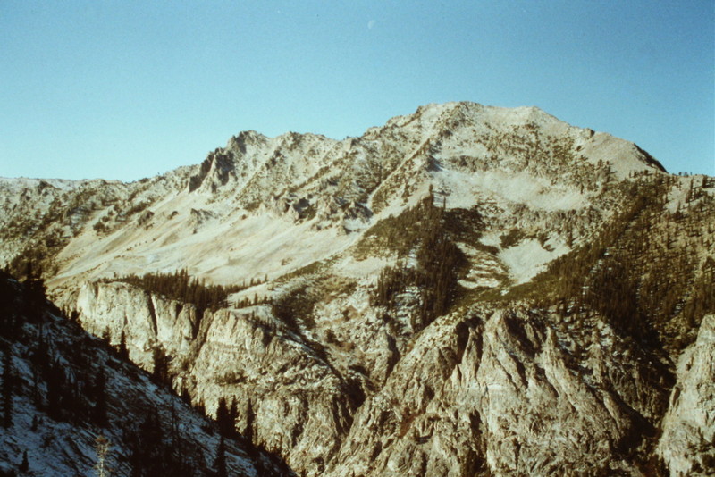 Parks Peak from Mount McDonald.