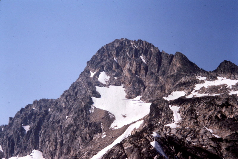 The upper north face of Mount Regan.