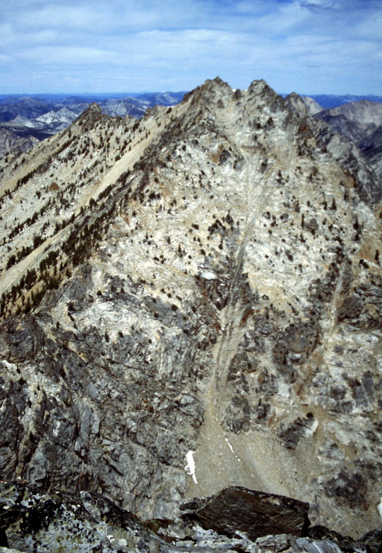 Another view of Peak 10330 . This is the view from Baron Peak.