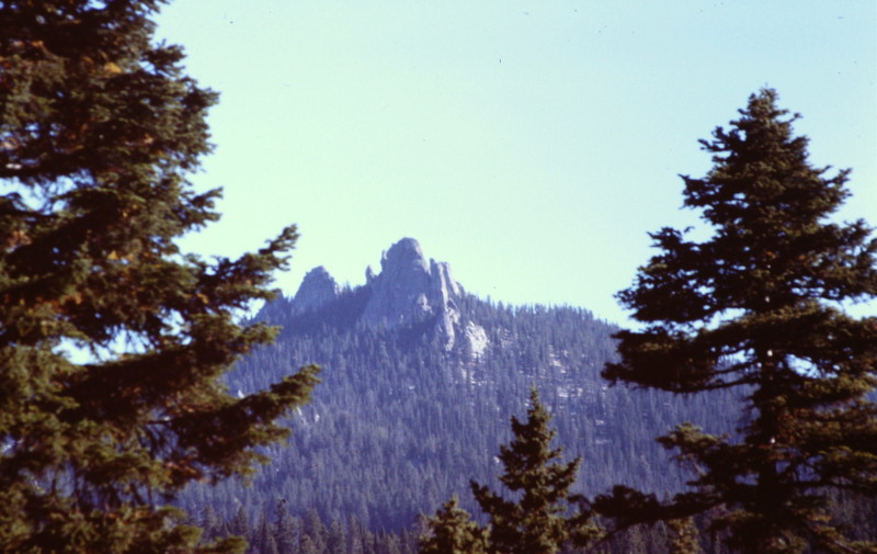 Needles Peak from a distance.