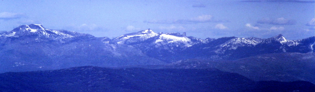 Selkirk Range from Mount Pend Oreille.