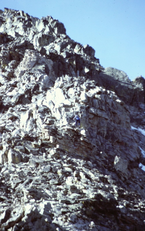 The upper east ridge.