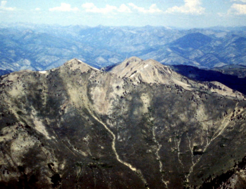 Smokey Dome is the highest point in the Soldier Mountains.