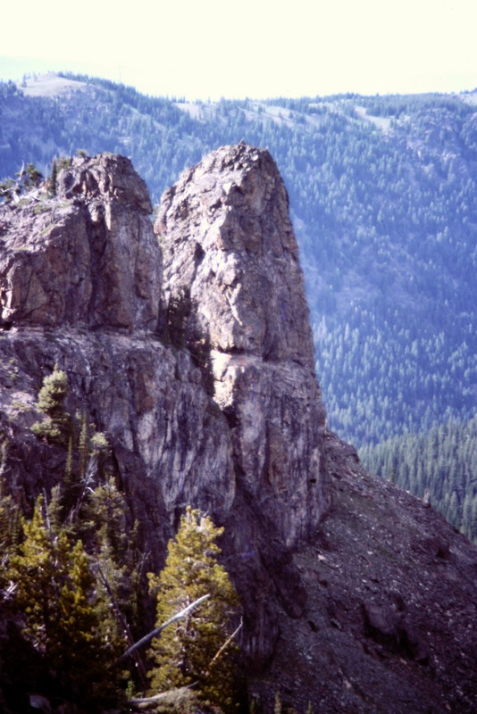 The Devils Tooth from the southeast.