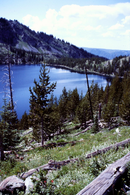 Sheep Lake, the heart of the Seven Devil high country.