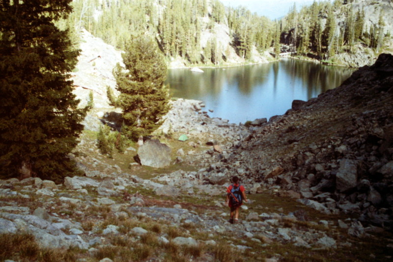 There are a lot of nice lakes in the Range. This is Hanson Lake.