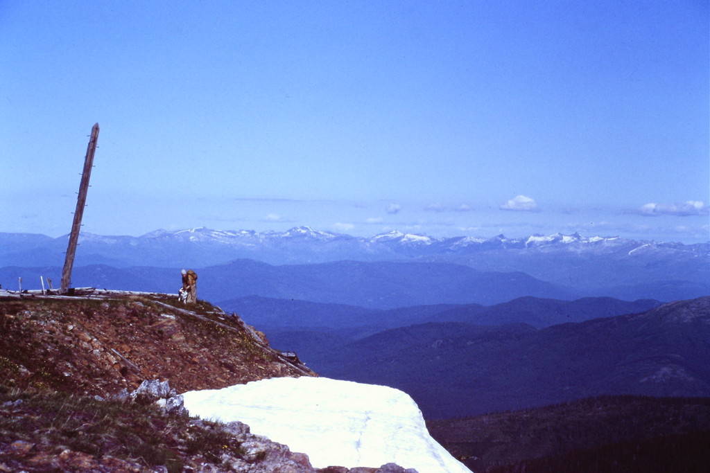 The summit of Mount Pend Oreille.