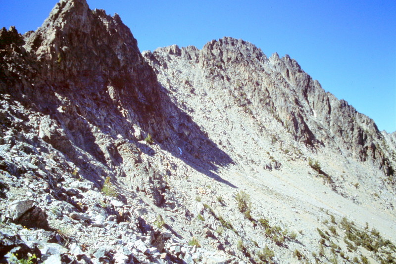 Horstman Peak's south east face.