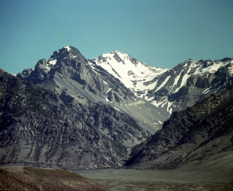 Mount Breitenbach and Pete Creek drainage, as seen from the west. 