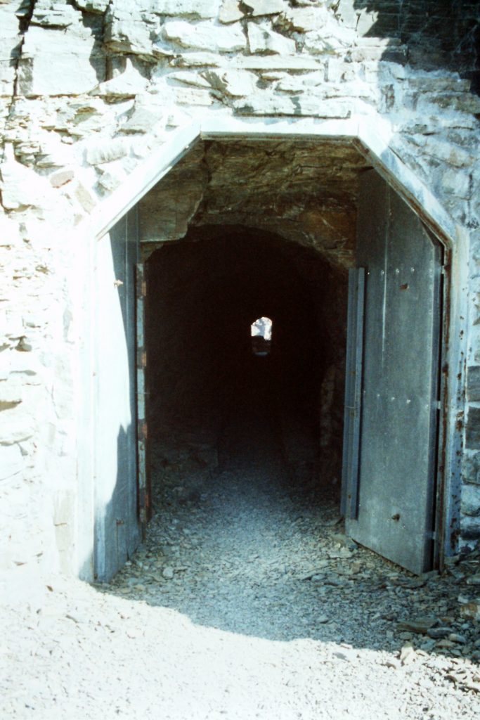 The entrance to the Ptarmigan Tunnel.