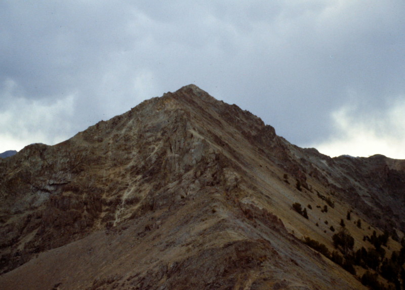 Saviers Peak from Titus Peak.