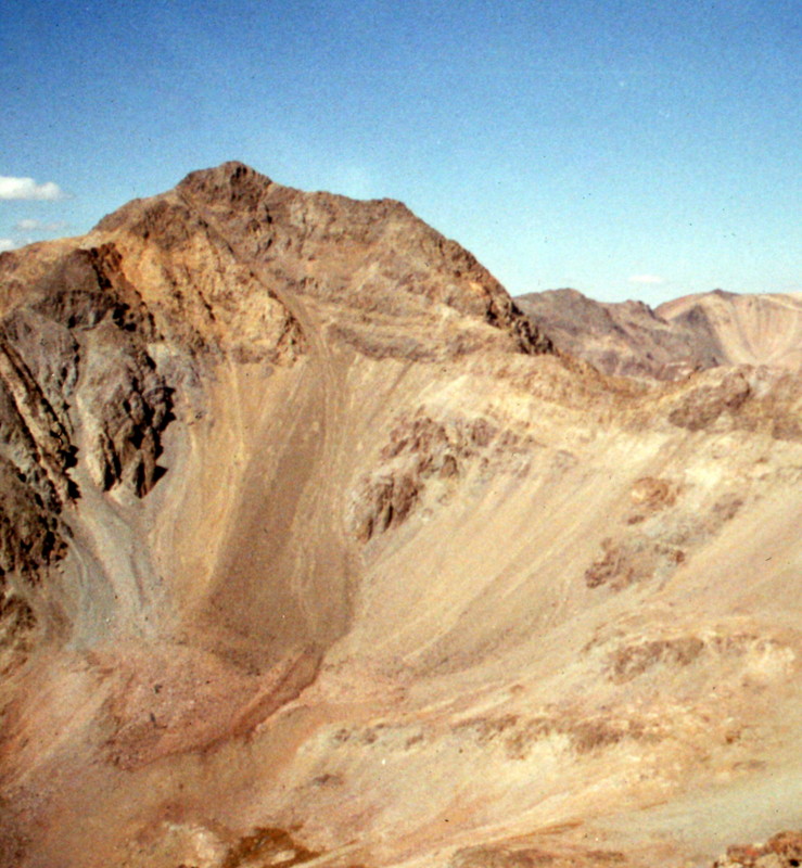 Lorenzo Peak, 11240, from Silver Peak.