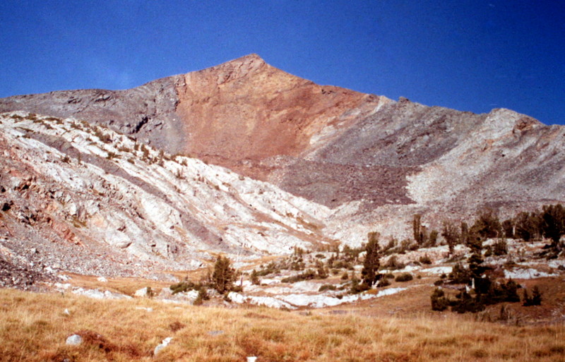 Silver Peak from Silver Lake.