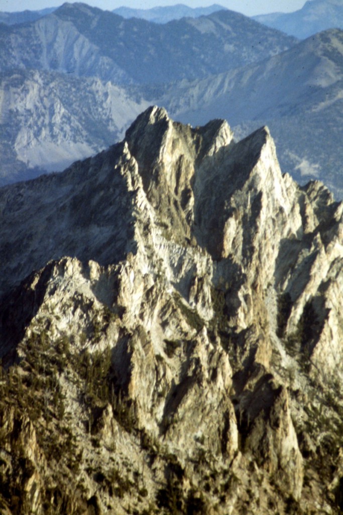 Perfect Peak viewed from Snowyside Peak.