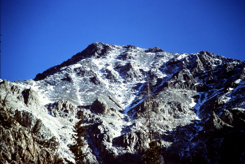 The West Face of Mount Idaho.
