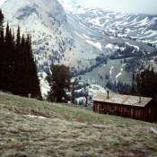 Pioneer Cabin, one of the best view points in Idaho is a eight mile round trip hike from Coral Creek.