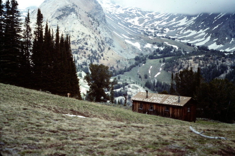 Pioneer Cabin, one of the best view points in Idaho is a eight mile round trip hike from Coral Creek.