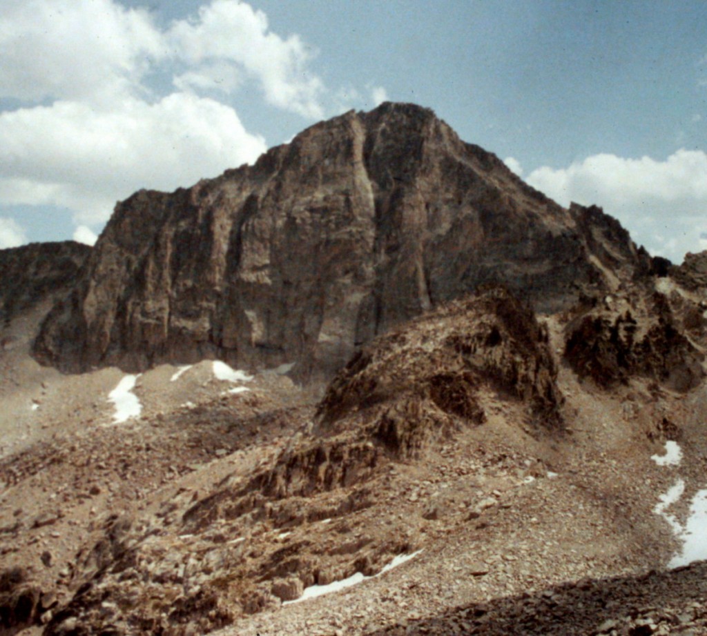 The western face of Mount Cramer viewed from Cramer Pass.