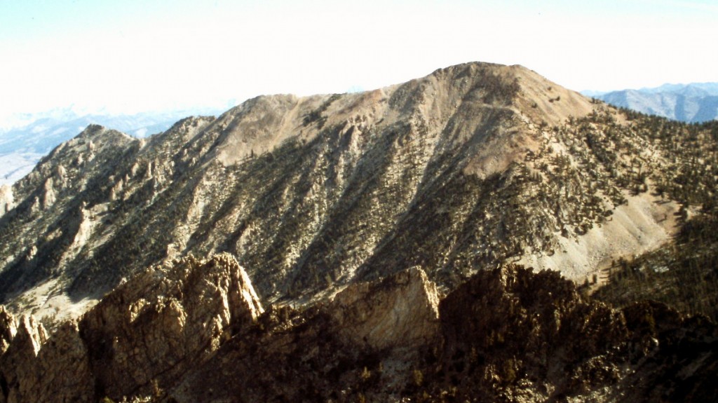 Mount McDonald viewed from the summit of El Cap.