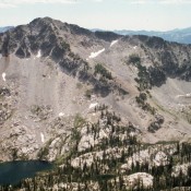 Plummer Peak from Mount Everly.