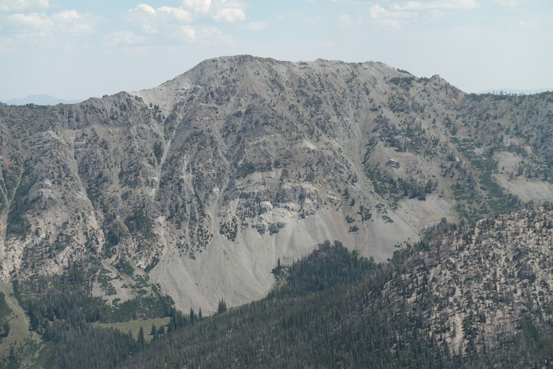 Norton Peak from Peak 10158, Shadow Peak.