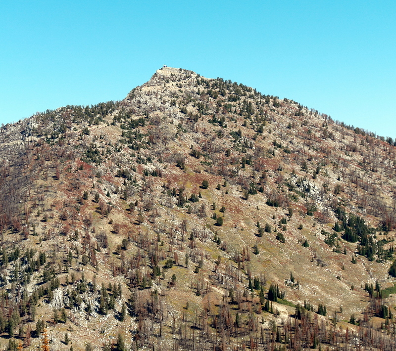 Trinity Mountain from Peak 8554.