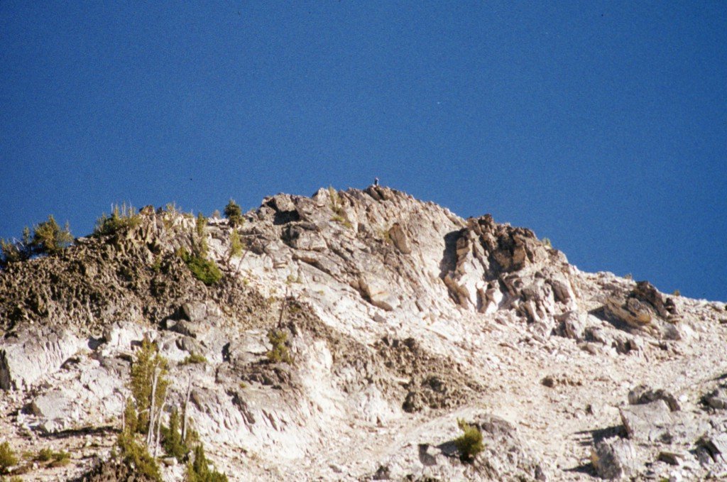 The summit of Nahneke Mountain.