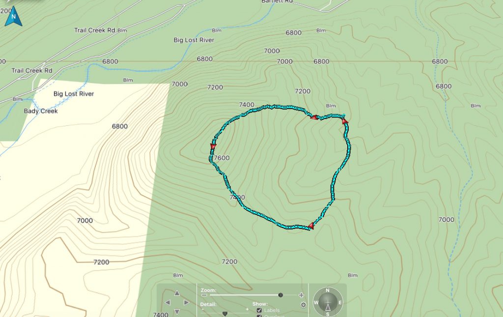 Climbing track - Steve Mandella
